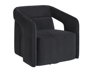 Kendrick Swivel Chair - Abbington Black