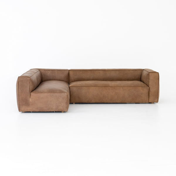 NOLITA 2-PIECE SECTIONAL-NATURAL WASHED