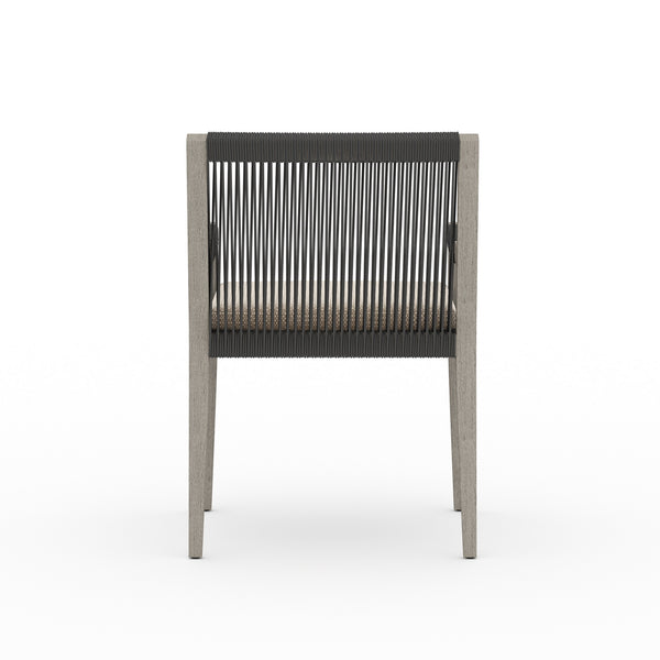 Sherwood Dining Armchair In Grey/Faye Sand