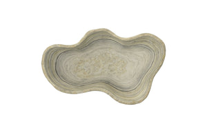 Cast Gray Onyx Bowl, Faux Finish, Smallall