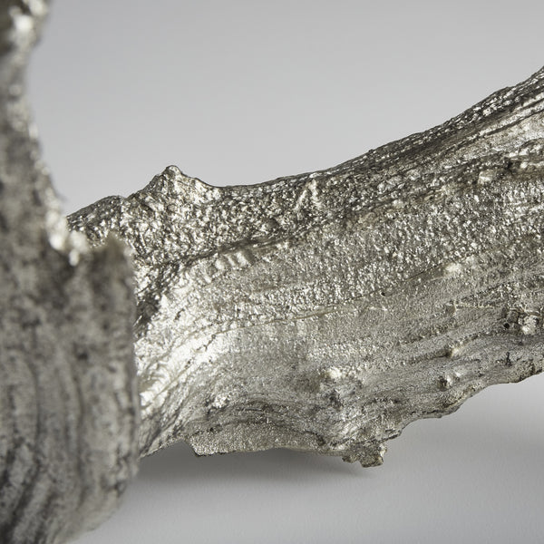 Drifting Silver Sclptr -V in Silver Leaf