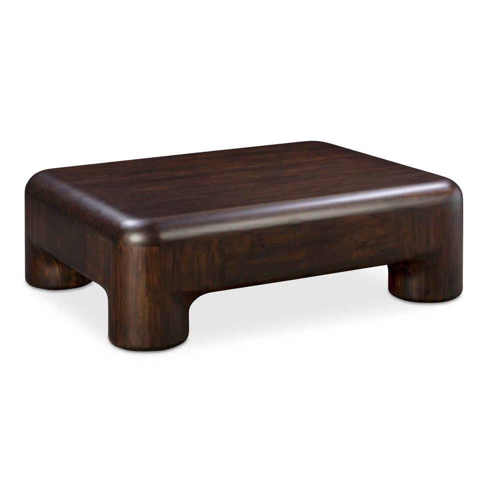 Rowan Coffee Table in Dark Brown Acacia Wood