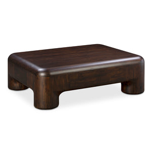 Rowan Coffee Table in Dark Brown Acacia Wood