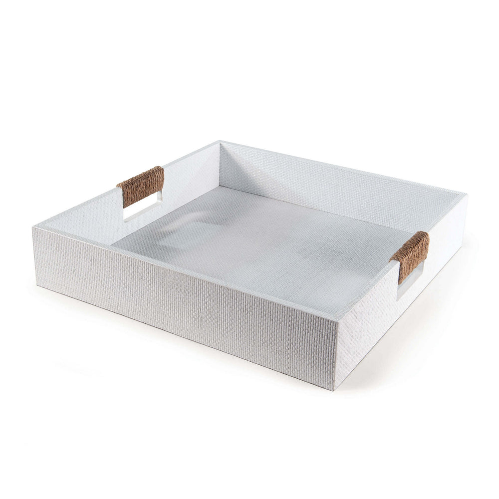 Logia Square Tray Large (White)