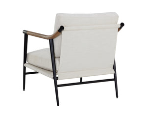 MEADOW ARMCHAIR - HEATHER IVORY TWEED