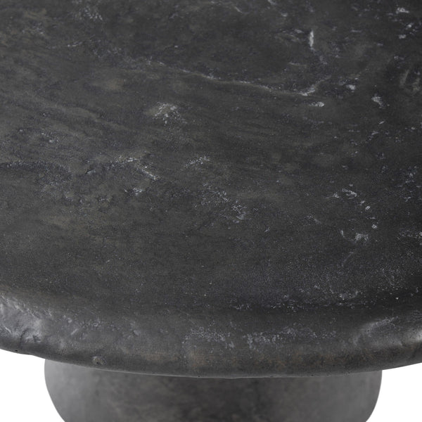 Bonnie Coffee Table In Textured Black Concrete