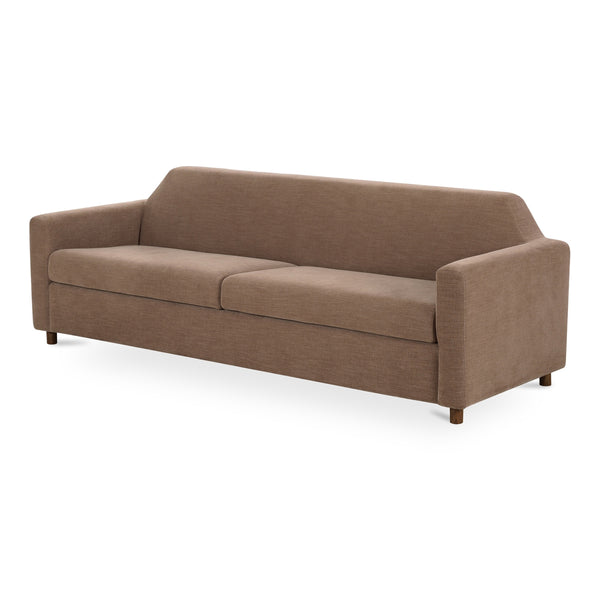 Moe's Finch Sofa in Soft Brown Linen Blend