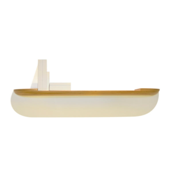 flow i shelf in natural ash wood