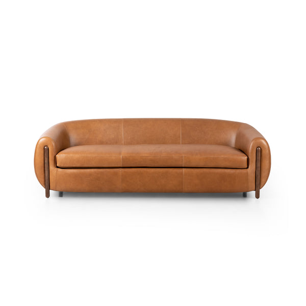 Lyla Sofa In 86" In Valencia Camel