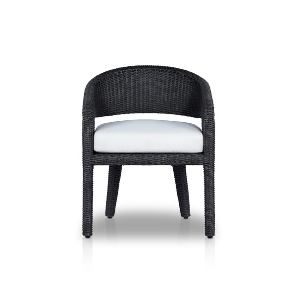 Hawkins Outdoor Dining Chair in Vintage Coal