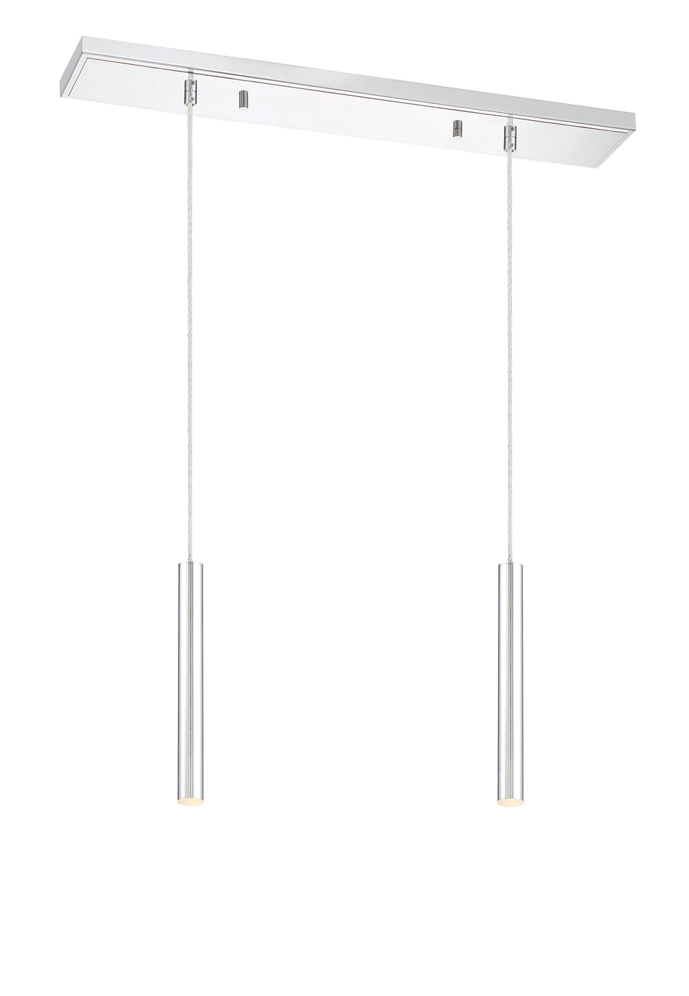 Forest 2 Light Island/Billiard in Chrome Finish