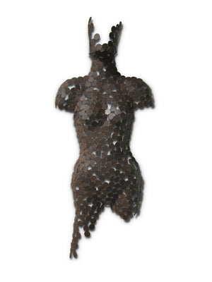 Faux Rust Female Torso