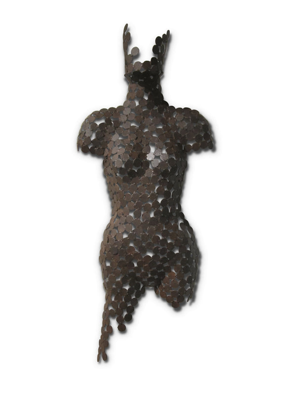 Faux Rust Female Torso