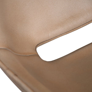 Essex 18" Leather Dining Chair, Dusty Tan