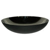 Stainless Steel Dish Chrome/Black