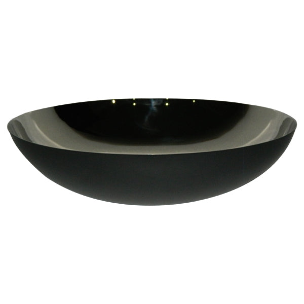 Stainless Steel Dish Chrome/Black
