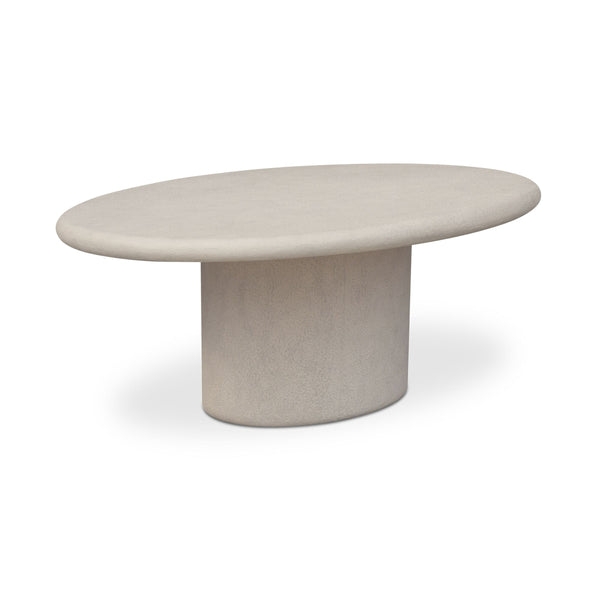 Frida Outdoor Dining Table in Cream