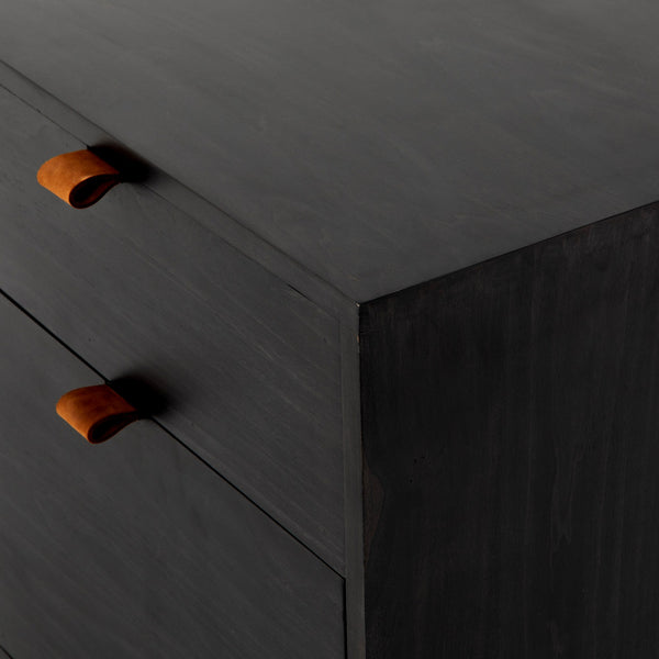 Trey Modular Filing Credenza in Black Wash
