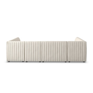 Augustine Dining Banquette, U Shape - Capri Oatmeal