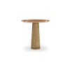 Moe's Sage Cafe Table Red Marble & Oak