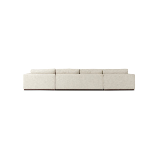 Colt 3Pc U Sectional In Merino Cotton