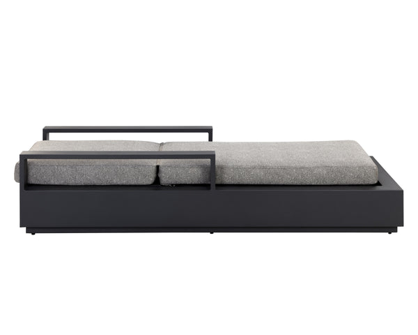 TAVIRA LOUNGER - CHARCOAL - LANIKAI SALT AND PEPPER