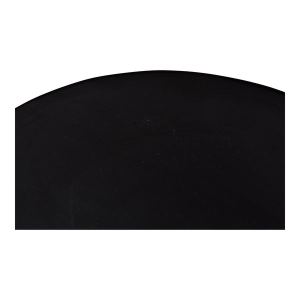 Nels Black Mango Wood End Table