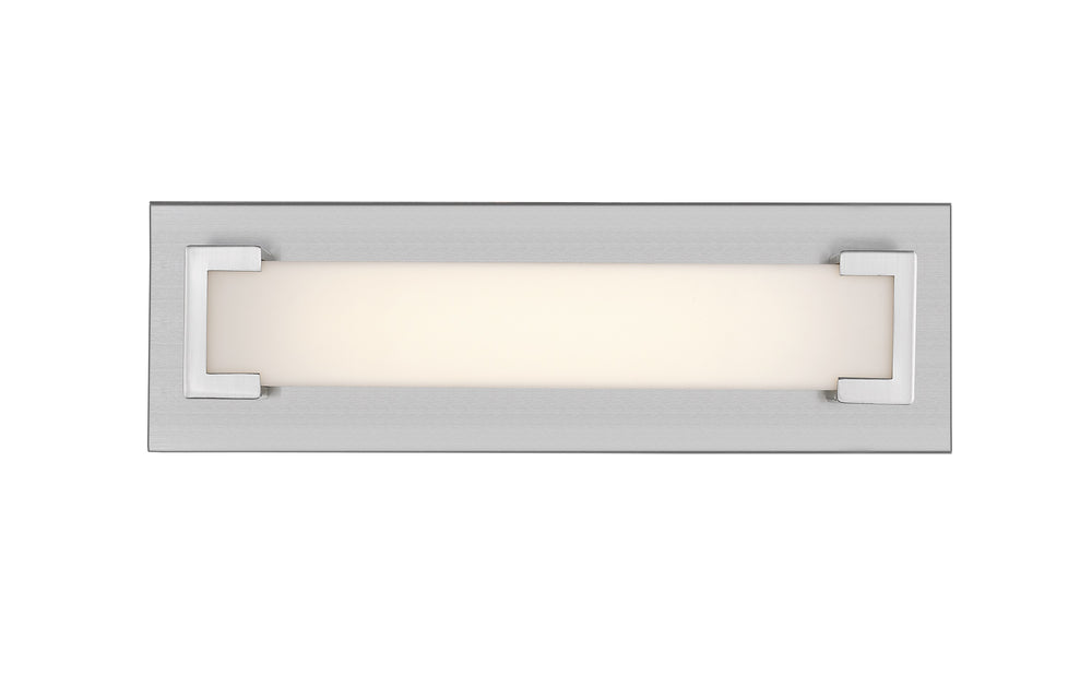 Elara 1 Light Vanity in Brushed Nickel Finish