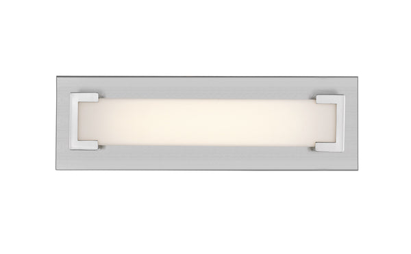 Elara 1 Light Vanity in Brushed Nickel Finish