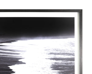 WASHED ASHORE - 48" X 48" - CHARCOAL FRAME