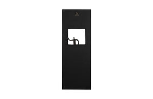 Atlas Wall Decor, Rectangle, Black