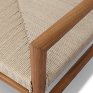 Lomas Outdoor Chair In Natural Teak