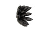 Compactum Succulent Wall Art , Smallooth Matte Black