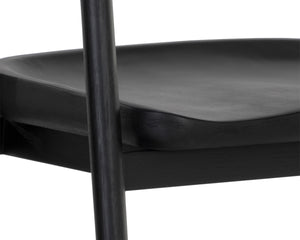JEREMY COUNTER STOOL - BLACK