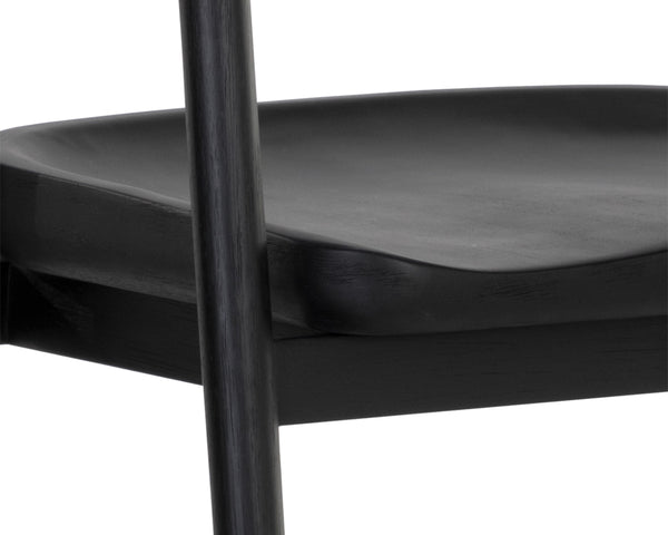 JEREMY COUNTER STOOL - BLACK