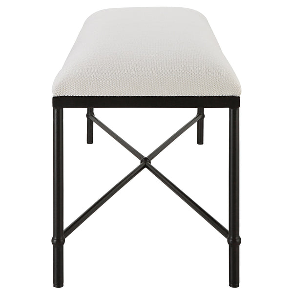 Avenham Black Framed Bench