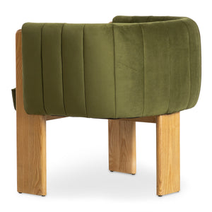 Moe's Sofi Accent Chair in Truly Olive