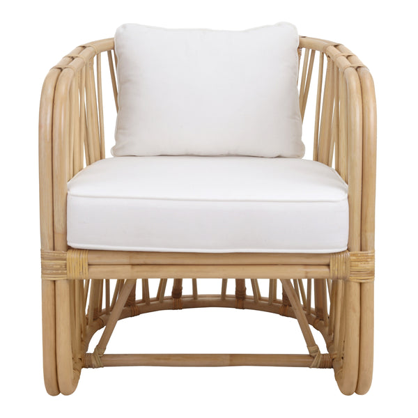 Shanaya Rattan Accent Arm Chair, Natural