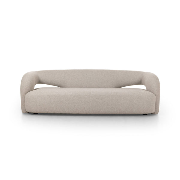Mazie Sofa In 94" In Crete Pebble