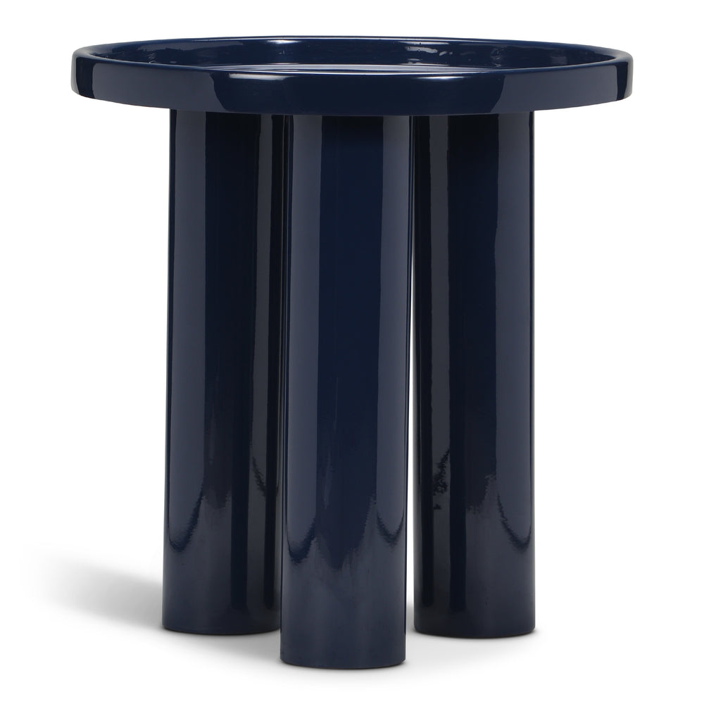 Sofia Enamel Table - Navy
