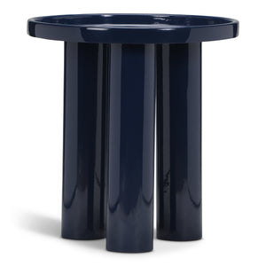 Sofia Enamel Table - Navy