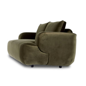 Benito Sofa In 90" In Surrey Olive