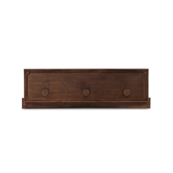 Castillo Media Console In Chestnut Parawood