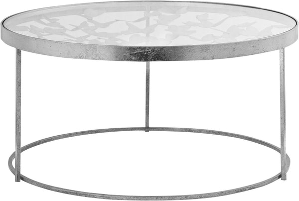 Cristina Coffee Table In Silver