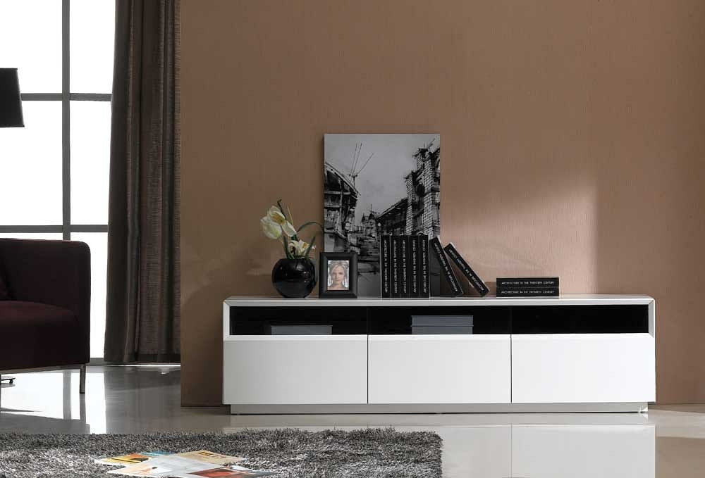 Brayden Tv Console- white High Gloss