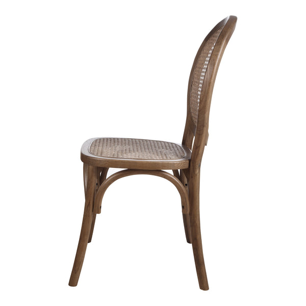 Rivalto Dining Chair Set of Two in Brown