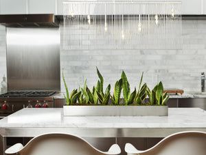 Contour 7 Light Island/Billiard in White Finish