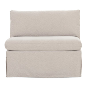 Moe's Fable Beige Slipcover Dining Chair