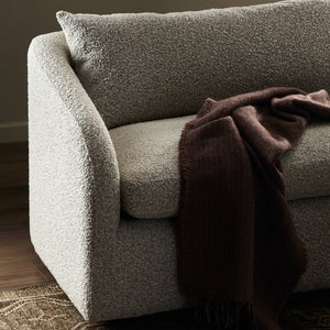 Topanga Sofa In 97" In Knoll Domino