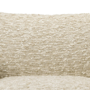 Margot Swivel Chair In Solema Cream